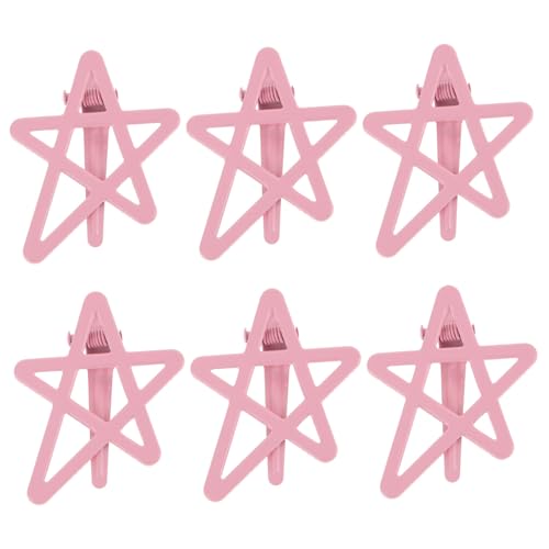 FRCOLOR 6 Stück Stern Haarnadel spitz Barrettes Bands schmücken Frauen Mädchen niedliche Haaraccessoires kleine Haarspangen Clip für Haare Haarklammern Zinklegierung Rosa FRCOLOR 6 Stück Stern Haarnadel spitz Barrettes Bands schmücken Frauen Mädchen niedliche Haaraccessoires kleine Haarspangen Clip für Haare Haarklammern Zinklegierung Rosa von FRCOLOR