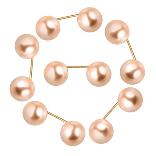 FRCOLOR 6 Stück Teiliges Broschen mit Künstlichen Perlen Emptied Collar Sicherheitsnadeln Dekorative Anstecknadeln für Kragen für Damenkleidung Kurzrock Strickjacke Vielseitig für Party von FRCOLOR