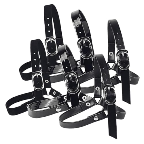 FRCOLOR 6 Stück Teiliges Verstellbares Knöchelband für Damen Unsichtbare Fersenriemen für High Heels Rutschfeste Schuhbänder mit Fixierschnalle und Hautfreundlich für Täglichen Gebrauch von FRCOLOR