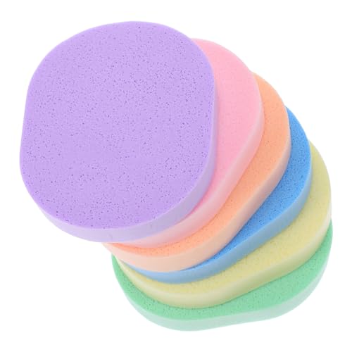 FRCOLOR 6 Stücke Gesicht Wäscher Puff Für Make-up Entferner Pads Peeling Textur von FRCOLOR