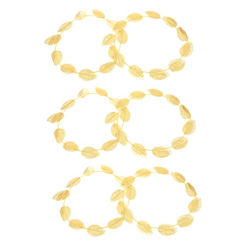 FRCOLOR 6stücke Teiliges Goldene Haarschmuck Für Für Halloween Karneval Und Festivals Für Gruppenfotos Festliche von FRCOLOR