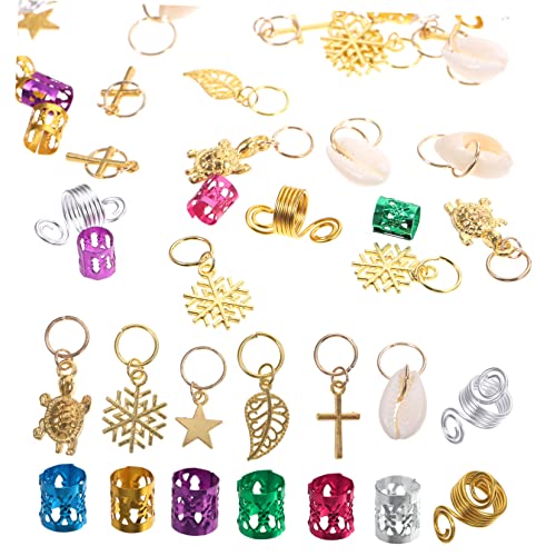 FRCOLOR 600stücke Dreadlock Zubehör Und Haar Schmuck Für Zöpfe Bunte Haarschmuck-accessoires Für Und Mädchen Für Partys Und Festivals von FRCOLOR