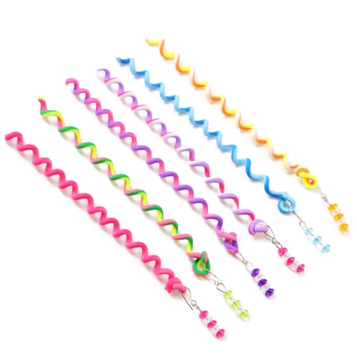 FRCOLOR 6st Geflochtenes Haargummi Stil Haarspange Haarspirale Haarstyling-zopfclips Für Mädchen Haar-diy-accessoire Haarflechtwerkzeug Für Kinder Mädchen-clip Spiral- Baby Kopfbedeckung von FRCOLOR