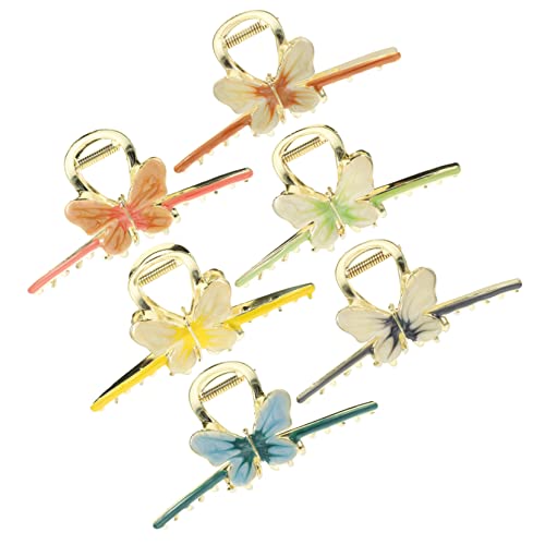 FRCOLOR 6St Haarnadel dicke Haarklammern hintere Haarklammern süße Haarspangen große Haarspange haarschneideschere set haar spangen Haarspangen für dünnes Haar Damen Haarspange Legierung von FRCOLOR