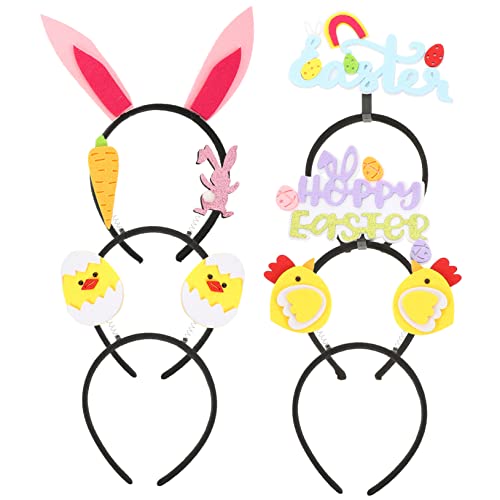 FRCOLOR 6stücke Teiliges -haarband Lustigen Tiermotiven Haarschmuck Für Erwachsene Für Ostern Kostümparty Und Fotoshootings von FRCOLOR