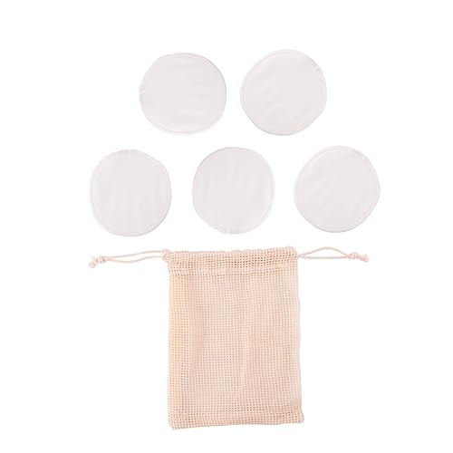 FRCOLOR Sanftes Bequemes Waschbares Make-up-entferner-pad-set 6-teiliges Faser-pad-set Tragbare Aufbewahrungstasche von FRCOLOR