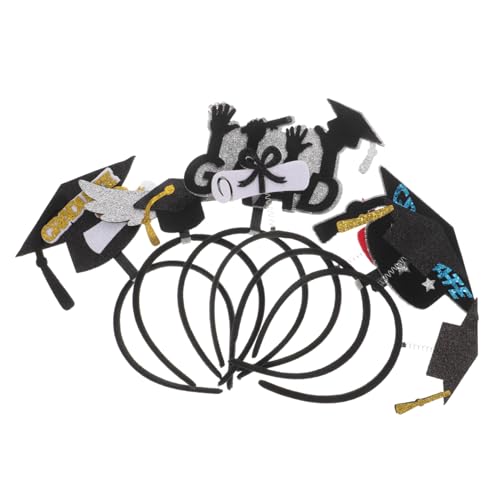 FRCOLOR 6stücke Teiliges Abschluss-haarband Stilvolle Kopfbedeckung Für Abschlussfeiern Kreative Dekoration Für Fotoshootings Und Partys Geeignet Für Studenten Und Absolventen FRCOLOR 6stücke Teiliges Abschluss-haarband Stilvolle Kopfbedeckung Für Abschlussfeiern Kreative Dekoration Für Fotoshootings Und Partys Geeignet Für Studenten Und Absolventen von FRCOLOR