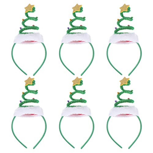 FRCOLOR 6St Weihnachtsfrühlingsstirnband mädchen stirnbänder Weihnachtsaccessoires weihnachts haarreif weihnachtlicher haarreif Haarbänder für Weihnachtsfeiern Haarschmuck für Stoff FRCOLOR 6St Weihnachtsfrühlingsstirnband mädchen stirnbänder Weihnachtsaccessoires weihnachts haarreif weihnachtlicher haarreif Haarbänder für Weihnachtsfeiern Haarschmuck für Stoff von FRCOLOR