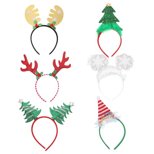 FRCOLOR Haarnadel-set Für Weihnachten 6-teilig Urlaubs-haarspange Cartoon-tiere-thema von FRCOLOR