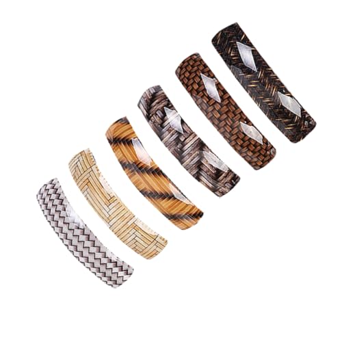 FRCOLOR Stilvolle Haarnadel Mit Spitzen Druckknöpfen 6-teiliges Design-haarspangen Für Mädchen Frauen Und Kinder Haar-accessoire-set von FRCOLOR