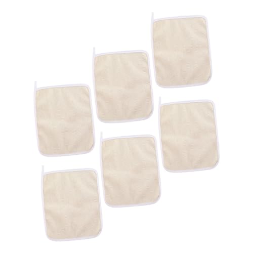 FRCOLOR 6er-pack Peeling-körperwäscher Waschlappen Streifen Badetuch Weiches Nylon Reise-badetücher von FRCOLOR