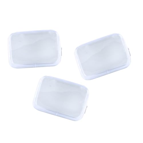 FRCOLOR Kulturbeutel Zum Aufhängen Für Damen Reise-Make-up-Tasche PVC Kosmetiktasche Aufbewahrungstasche Reißverschluss von FRCOLOR