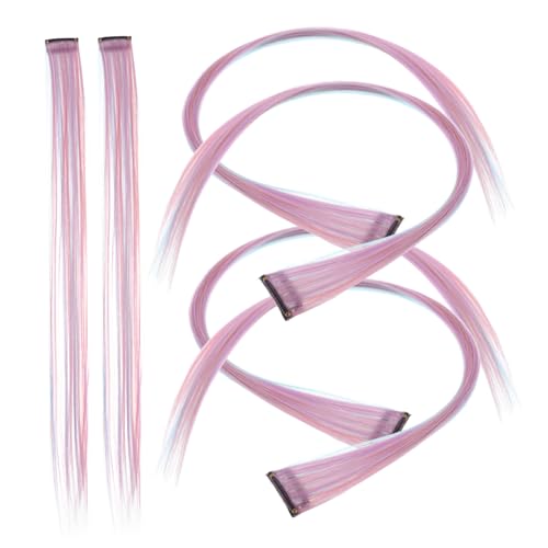 FRCOLOR 6st Farbe Perücke Haarnadeln Nahtlose Perücken Haarvolumen-clip Damen Dekorationen Universelle Spoiler Modedekorationen Partyzubehör Gürtel Modische Gürtel Hochtemperaturdraht von FRCOLOR