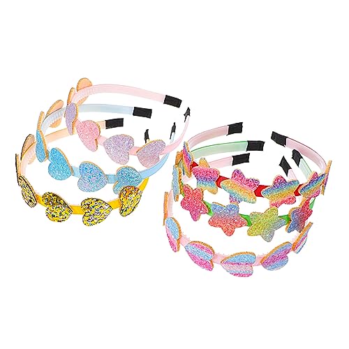 FRCOLOR 6stücke Junge Mädchen Haarreifen Mit Liebevollem Herzdesign Kreative Party Kopfbedeckungen Für Mädchen Für Feiern Und Cosplay Farbenfroh Und Bequem FRCOLOR 6stücke Junge Mädchen Haarreifen Mit Liebevollem Herzdesign Kreative Party Kopfbedeckungen Für Mädchen Für Feiern Und Cosplay Farbenfroh Und Bequem von FRCOLOR
