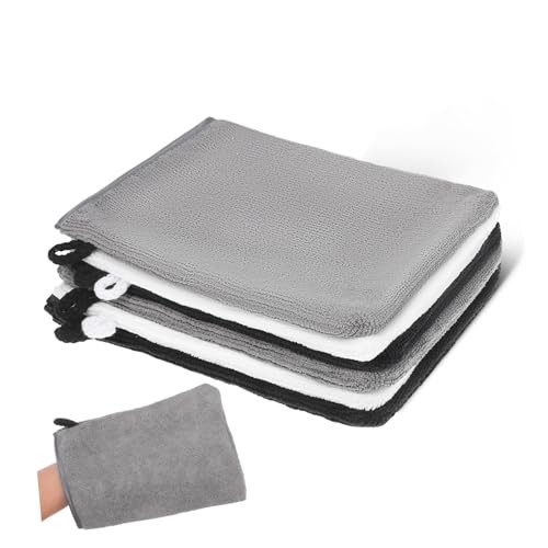 FRCOLOR 6stücke Peelinghandschuhe Duschhandschuh Badetücher Duschtücher Körperwaschlappen Gesichts Und Körperpeeling Für Duschpeeling von FRCOLOR