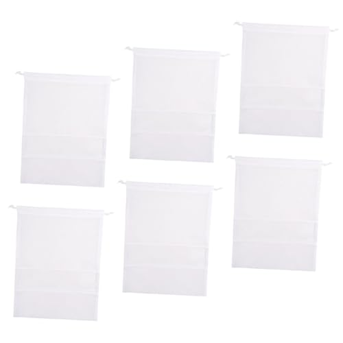 FRCOLOR 6stücke Schuhbeutel Schuhaufbewahrungstasche Transparente Reise Schuh Tasche Schuh Organizer Schuhaufbewahrungstasche Premium Haushaltsbedarf Für Handtasche Mehrzweck Schuhbeutel von FRCOLOR