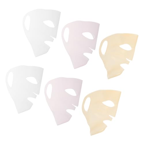 FRCOLOR 6stücke -gesichtsmaske Wiederverwendbar Hautpflege Feuchtigkeitsmaske Maskenhülle Für Tuchmasken Silikonmasken Abdeckung Gesichts Maskenhalter von FRCOLOR