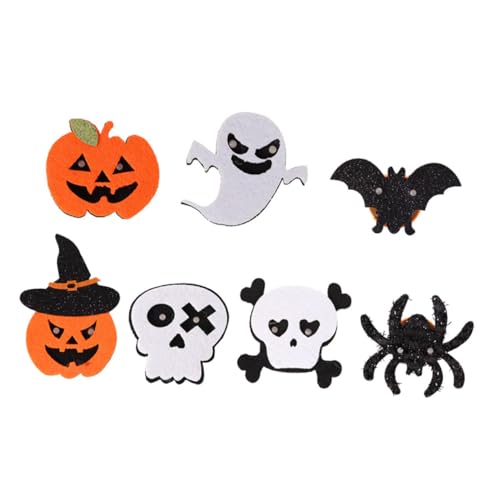 FRCOLOR 7 Stück Teiliges Halloween Broschen mit Leuchtenden und Kürbis Motiven Stilvolle Halloween Deko für Taschen Kleidung Hüte Geeignet für Erwachsene Partyaccessoires FRCOLOR 7 Stück Teiliges Halloween Broschen mit Leuchtenden und Kürbis Motiven Stilvolle Halloween Deko für Taschen Kleidung Hüte Geeignet für Erwachsene Partyaccessoires von FRCOLOR