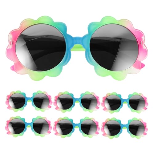 FRCOLOR 7stücke Sonnenbrillen Für Kleinkinder Mit Blumenmotiv Runde Sonnenbrillen Für Mädchen Und Junge Mädchen Uv-schutz Für Outdoor-aktivitäten Tropische Partys Und Strand FRCOLOR 7stücke Sonnenbrillen Für Kleinkinder Mit Blumenmotiv Runde Sonnenbrillen Für Mädchen Und Junge Mädchen Uv-schutz Für Outdoor-aktivitäten Tropische Partys Und Strand von FRCOLOR
