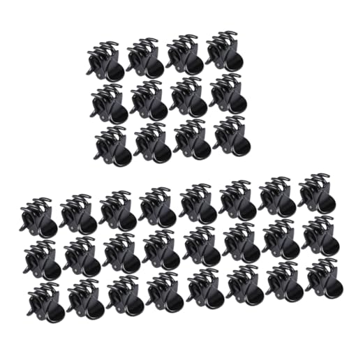 FRCOLOR 72stücke Mini Haarklammern Aus Kunststoff Rutschfeste Haarklammern Für Und Mädchen Für Dickes Und Dünnes Haar Farbe Schwarz Vielseitige Haaraccessoires von FRCOLOR