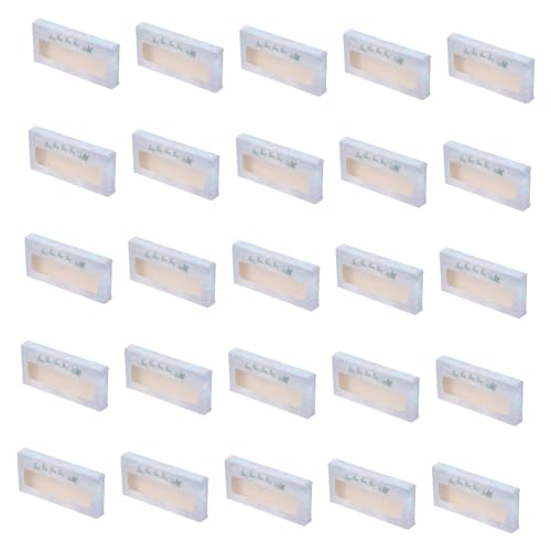 FRCOLOR 75stücke Weihnachts-design Wimpern Aufbewahrungsboxen Leichte Und Wiederverwendbare Eyelash Organizer Für Und Zuhause Schützt Und Organisiert Falsche Wimpern von FRCOLOR