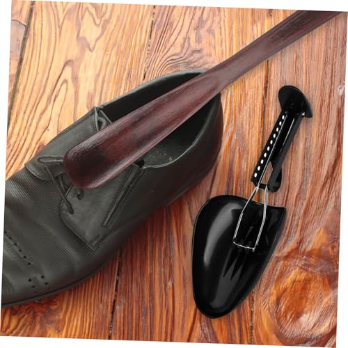 FRCOLOR 8 Paare Einstellbare Tütze Stiefelexpander Für Damen Schuhstrecker Für Turnschuhe Schuhverbreiterungsdehner Schuh-expander Schuhbaum Kunststoff Schuhweiter Plastik Schwarz von FRCOLOR