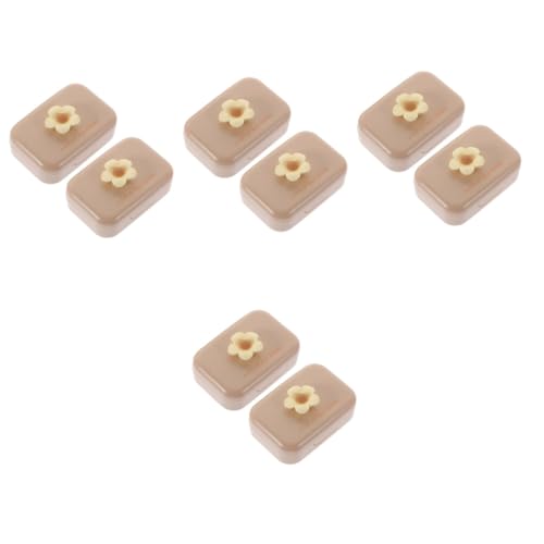 FRCOLOR 8 Sätze farbige Kontaktlinsen lagercontainer vorratsbehälter Brillen case Linsenorganizer brillenbox Tragen tragbar Lagerung Kontaktlinsenhalter Bezaubernder Objektiv-Organizer pp von FRCOLOR