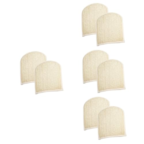 FRCOLOR 8 Stk Badetuch luffa handschuh peelinghandschuh Hautfreundlicher Badehandschuh bodybrush Handschuhe zur Rückenmassage Badehandschuhe Peeling-Handschuh Duschhandschuhe ， von FRCOLOR