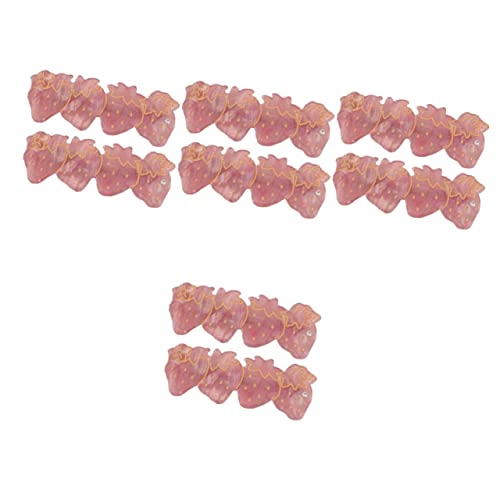 FRCOLOR 8 Stk Erdbeer-haars Pangen Kawaii Haarspangen Erdbeer-haarspange Haarschmuck Für Kawaii Haarschmuck Haarspangen Für Damen Erdbeerkonfitüre Mädchen Kunststoff Fräulein Haarnadel von FRCOLOR