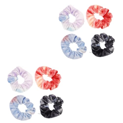 FRCOLOR 8 Stk Farb haarring Haarschmuck Stirnbänder für Damenhaar Haargummis für Mädchen Haarband hair styling hairbow elastische Haargummis Pferdeschwanzhalter Haargummis für Frauen Stoff von FRCOLOR