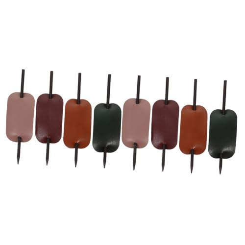 FRCOLOR 8 Stk Haarnadel Dutthaar Stock Hochsteckfrisur-Styling-Tool Haarspange mit Stab Haarschmuck haar spangen Haarstyling-Tools Chignon-Nadel für Mädchen frauen kopfschmuck PU Leder von FRCOLOR