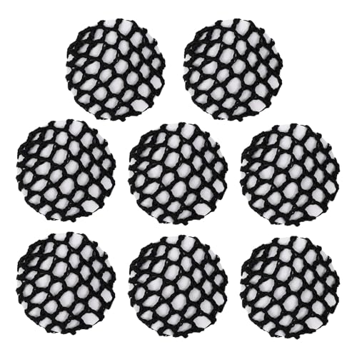 FRCOLOR 8 Stück Elastische Netz-Haar-Accessoires Dutt-Haarnetze Tanzberuf-Haarnetz Ballett-Haar Gehäkeltes Haarnetz Haarnetz Für Tänzer Haar-Edelsteine ​​Für Frauen Tänzer von FRCOLOR