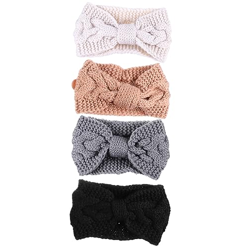 FRCOLOR 8 Stk Gestricktes Stirnband Aus Wolle Klobiges Stirnband Frauen Gestricktes Haarband Pullover Stirnband Haarturbane Für Frauen Masken Gesichtsmaske Damen Garn Anti-strangulation von FRCOLOR