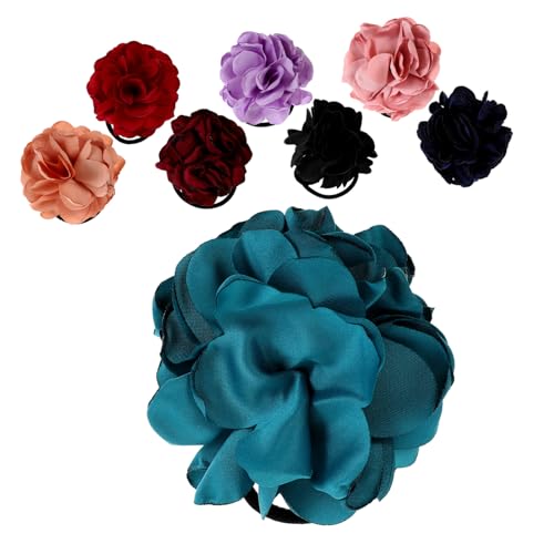 FRCOLOR Elastische Pferdeschwanzhalter Blumen Haargummis Für Frauen Mädchen Haarschmuck FRCOLOR Elastische Pferdeschwanzhalter Blumen Haargummis Für Frauen Mädchen Haarschmuck von FRCOLOR
