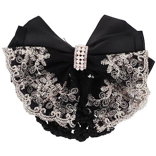 FRCOLOR 8 Stück Schwarze Spitze Haarnetz Clip Haarspange Rote Haar Accessoires Für Frauen Haarknoten Clips Für Frauen Haarklammern Haarnetze Für Dutts Polyester Spitze Strass FRCOLOR 8 Stück Schwarze Spitze Haarnetz Clip Haarspange Rote Haar Accessoires Für Frauen Haarknoten Clips Für Frauen Haarklammern Haarnetze Für Dutts Polyester Spitze Strass von FRCOLOR