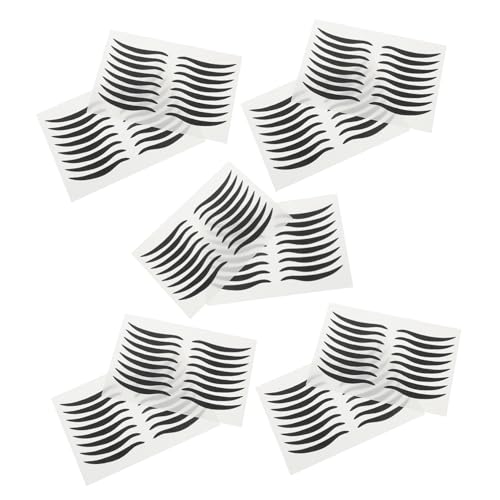 FRCOLOR 80Paare Temporäre Eyeliner Aufkleber Schwarze Make Up Sticker für Perfekten Lidstrich Selbstklebend für Tägliches Cosplay und Besondere Anlässe FRCOLOR 80Paare Temporäre Eyeliner Aufkleber Schwarze Make Up Sticker für Perfekten Lidstrich Selbstklebend für Tägliches Cosplay und Besondere Anlässe von FRCOLOR