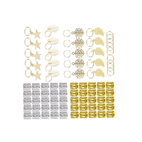 FRCOLOR Haarschmuck Ringe Für Dreads DIY Haar Zopf Schmuck Filigrane Tube Haardekoration Ideal Für Geflochtene Frisuren Geeignet Für Alle Haartypen FRCOLOR Haarschmuck Ringe Für Dreads DIY Haar Zopf Schmuck Filigrane Tube Haardekoration Ideal Für Geflochtene Frisuren Geeignet Für Alle Haartypen von FRCOLOR