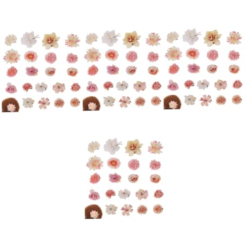 FRCOLOR Haarschmuck 84 Stk Haarnadel Haarspange Hawaiianisches Haar Haarspangen Für Kleine Mädchen Haar Blumen Krokodilklemmen Blumenclips Für Mädchen Hanfu Legierung Kind Einstellen von FRCOLOR