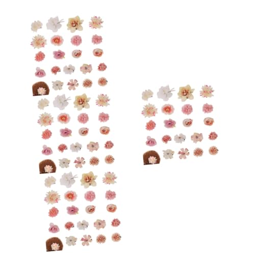 FRCOLOR 84stücke Teiliges Set Blumen-haarclips Seidenblumen-haaraccessoires Für Hochzeitsfrisuren Und Dekorationen Elegant Und Einfach Zu Tragen Für Und Mädchen von FRCOLOR