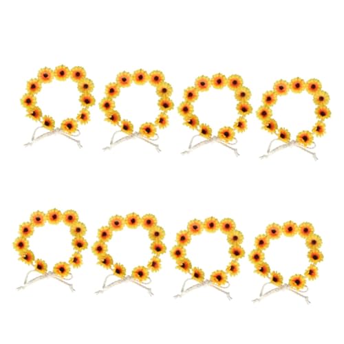 FRCOLOR 8stücke Haarband Mit Sonnenblumen- Verstellbar Geeignet Für Kostüme Und Feiern Für Und Mädchen Chrysanthemen Gelb FRCOLOR 8stücke Haarband Mit Sonnenblumen- Verstellbar Geeignet Für Kostüme Und Feiern Für Und Mädchen Chrysanthemen Gelb von FRCOLOR