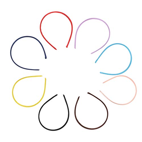 FRCOLOR 8stücke Junge Mädchen Haarschmuck Haarbänder Bunten Farben Einfache Und Bequeme Kopfband-accessoires Für Mädchen Und Jungen Für Partys Weihnachten Und Täglichen Gebrauch von FRCOLOR
