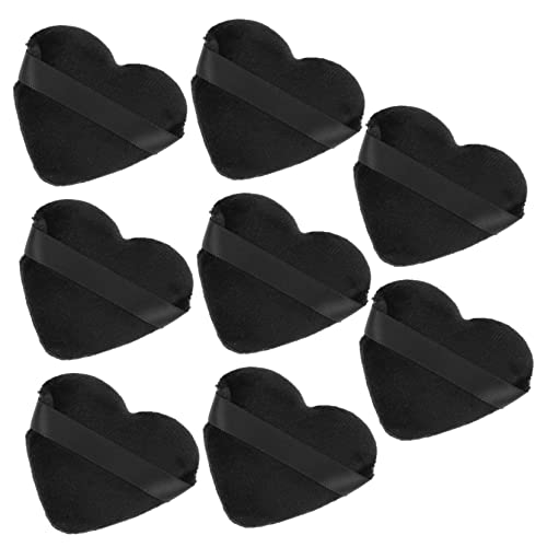 FRCOLOR 8-teiliges Make-up-puff Dreieckig Für Die Gesichtsschönheit Herzförmig Kissen-puff Für Lockeres Bequemes Und Tragbares Make-up-tool von FRCOLOR