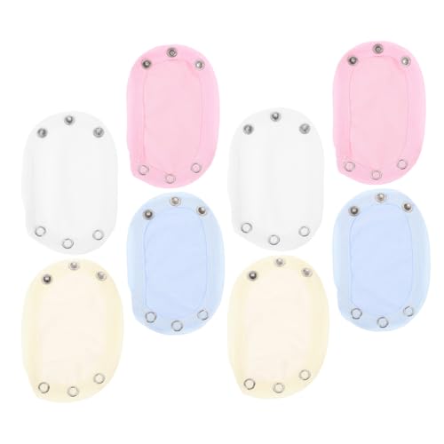 FRCOLOR 8stücke Extender Bodysuits Mit Druckknöpfen Doppellagige Jumpsuit-erweiterungen Atmungsaktive Baumwolle Waschbar Und Haltbar Für Jungen Und Mädchen von FRCOLOR