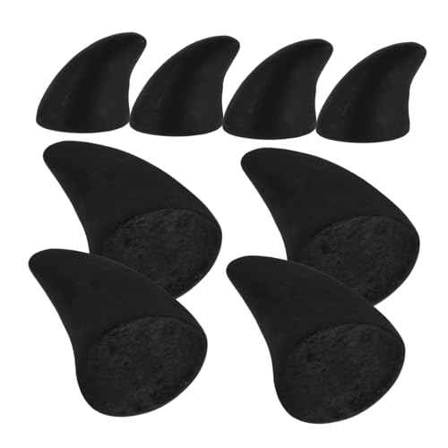 FRCOLOR 8stücke Katzenpfoten Handschuhe Mit Krallen Zubehör Für Kostüm-design Für Cosplay Und Fursuit Veranstaltungen Und Süße Accessoires von FRCOLOR