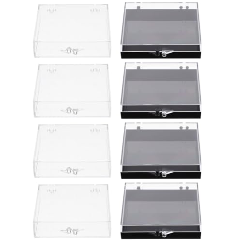 FRCOLOR 8stücke Nagelspitzenbox Für Press-nägel Mit Transparentem Deckel Zum Aufbewahren Von Nagelstücken Und Nagelspitzen Organizer-etui Für Nailart-zubehör Tragbar Und Langlebig von FRCOLOR