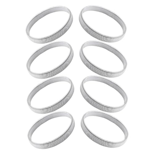 FRCOLOR 8stücke Verstellbare Elastische Hemdärmelhalter Metall-ärmelbänder Dehnbare Rutschfeste Armfixierbänder Für Herren Und Damen von FRCOLOR