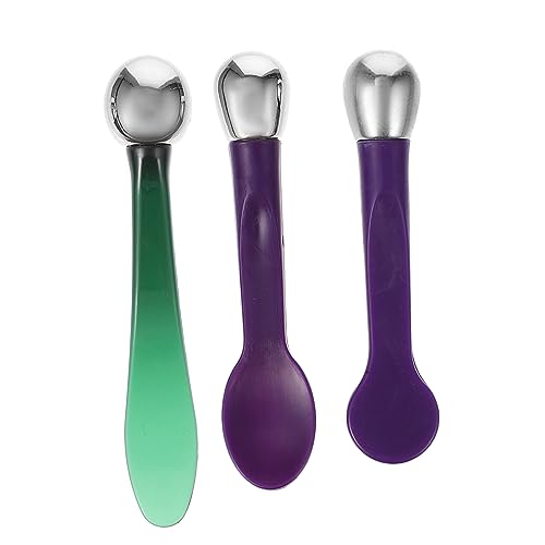 FRCOLOR 9 Stk Gesichtscreme Augencremestift Servierlöffel Aus Metall Gesichtsmassage Gesichtsmaskenlöffel Augenmassagegerät Für Frauen Zinklegierung Fräulein Kosmetik Doppelter Zweck FRCOLOR 9 Stk Gesichtscreme Augencremestift Servierlöffel Aus Metall Gesichtsmassage Gesichtsmaskenlöffel Augenmassagegerät Für Frauen Zinklegierung Fräulein Kosmetik Doppelter Zweck von FRCOLOR