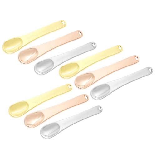 FRCOLOR 9stücke Kosmetische Löffel Make-up Mischspatel Probenlöffel Rührlöffel Schönheit Werkzeug Kosmetiklöffel Tragbar Für Reisegepäck von FRCOLOR