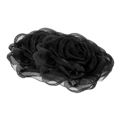 FRCOLOR Abnehmbare Spitzen Rosen Schuhclips Blumen Schuhe Buckles für Damen Vielseitige Dekorative Schuhverzierung für High Heels und Flache Schuhe bei Besonderen Anlässen von FRCOLOR