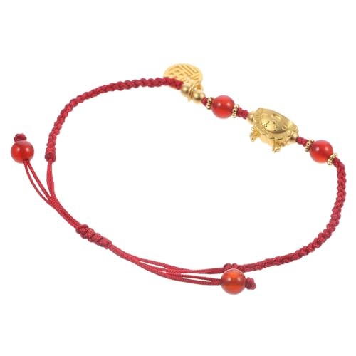 FRCOLOR Adjustable String Bracelet Glücksarmband Für Jahr Mit Drachenmotiv Stilvolles Handgelenkschmuck Für Damen Und Symbolisiert Und Glück von FRCOLOR